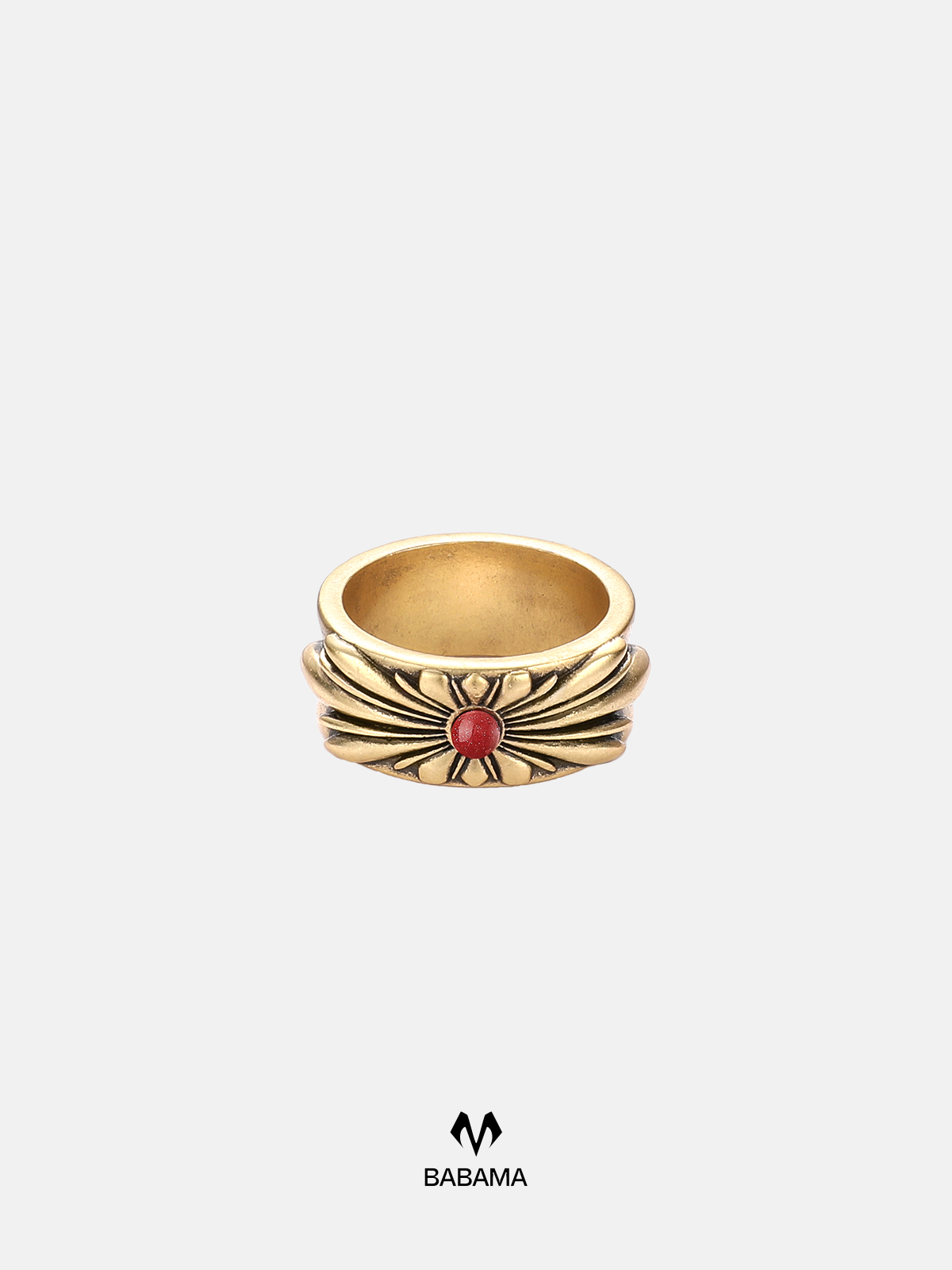 Golden Flower Ring