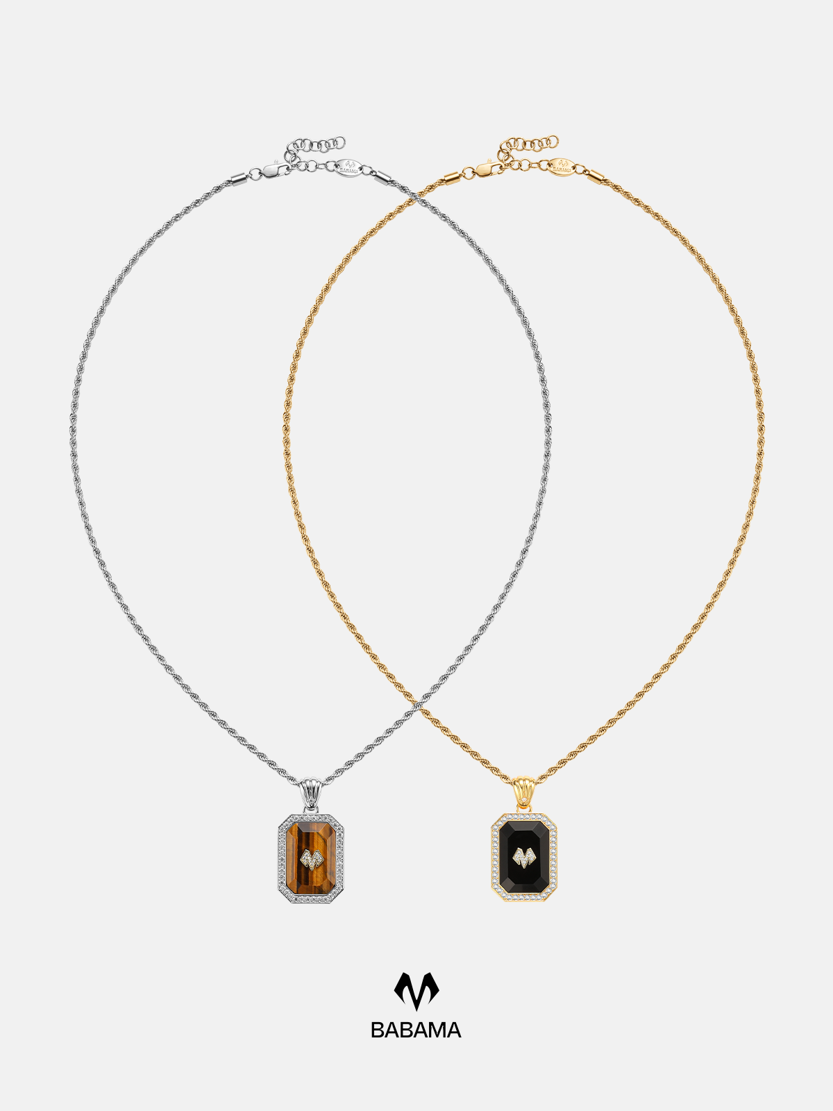 Badge necklace