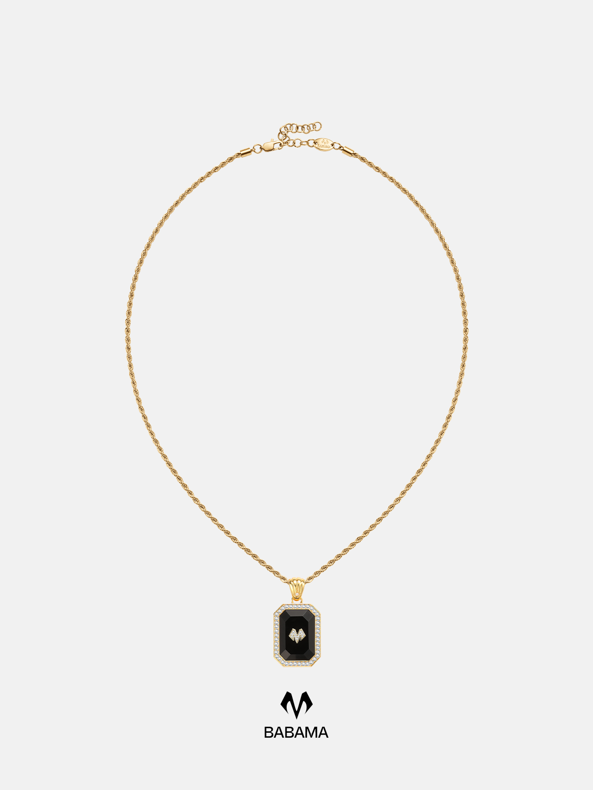 Badge necklace