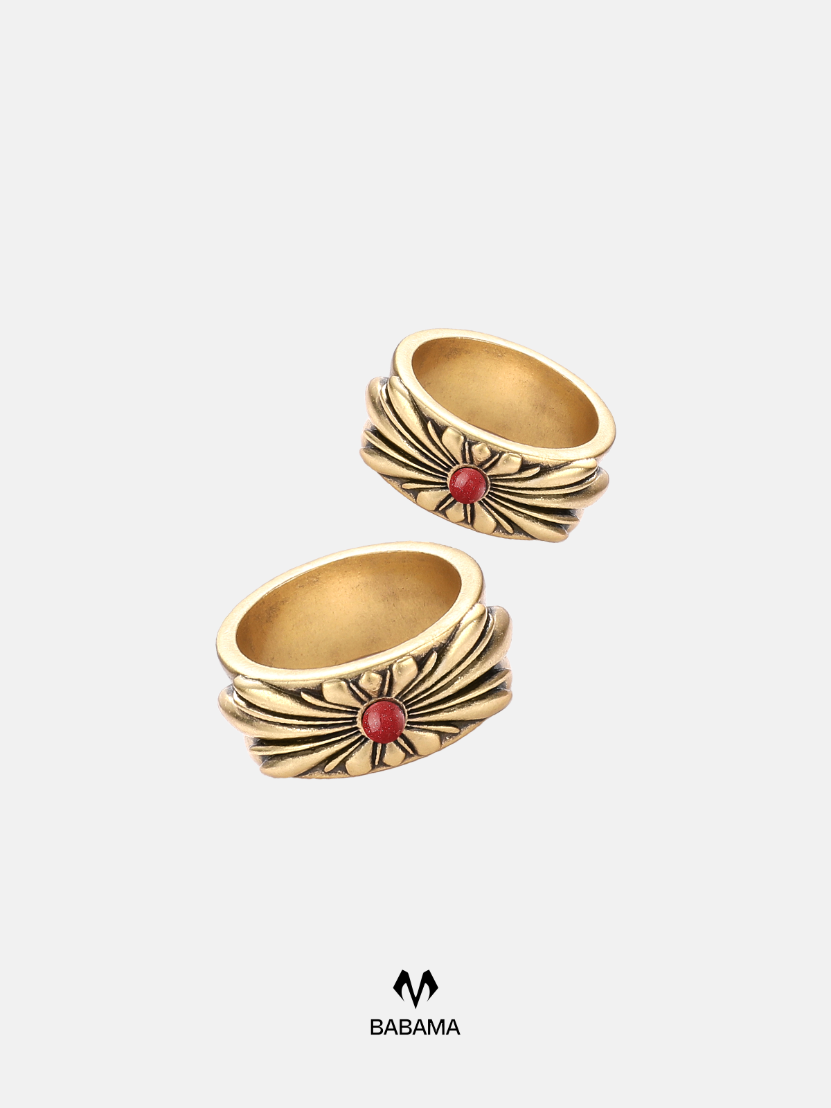 Golden Flower Ring