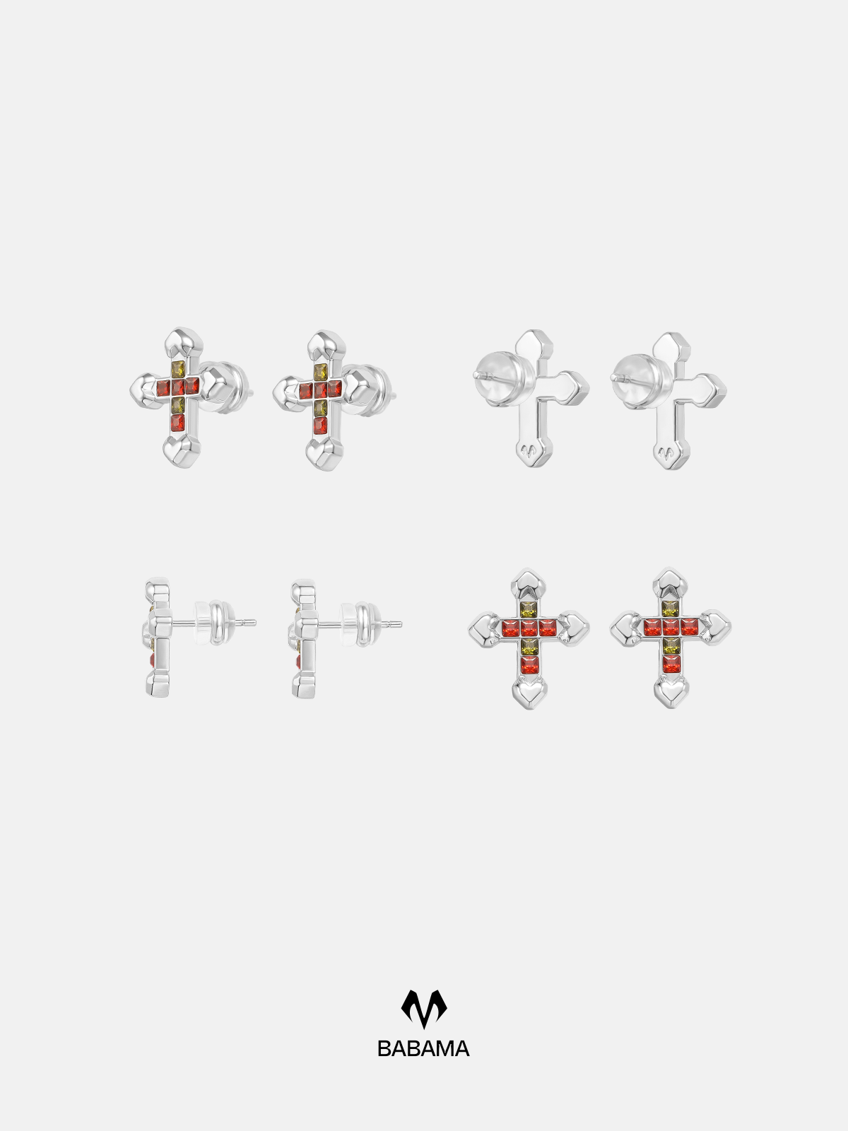 Holy Light Cross Earings
