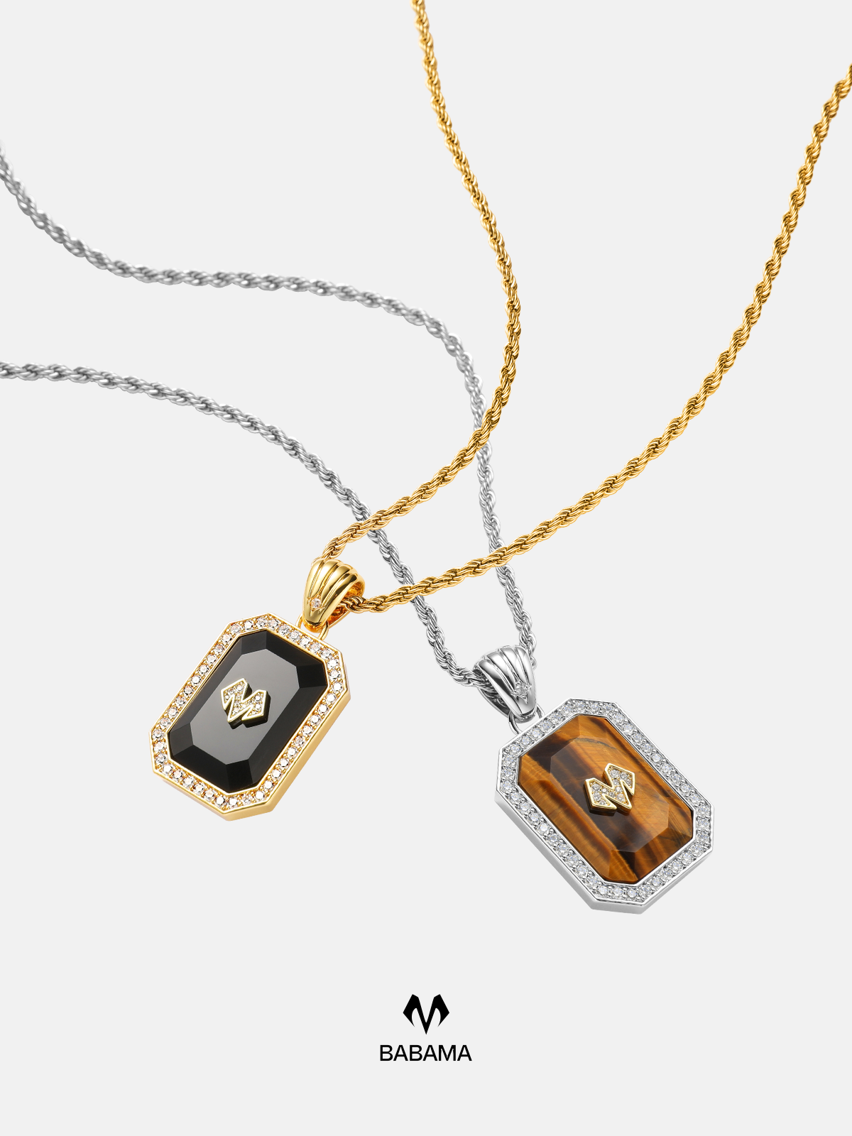 Badge necklace