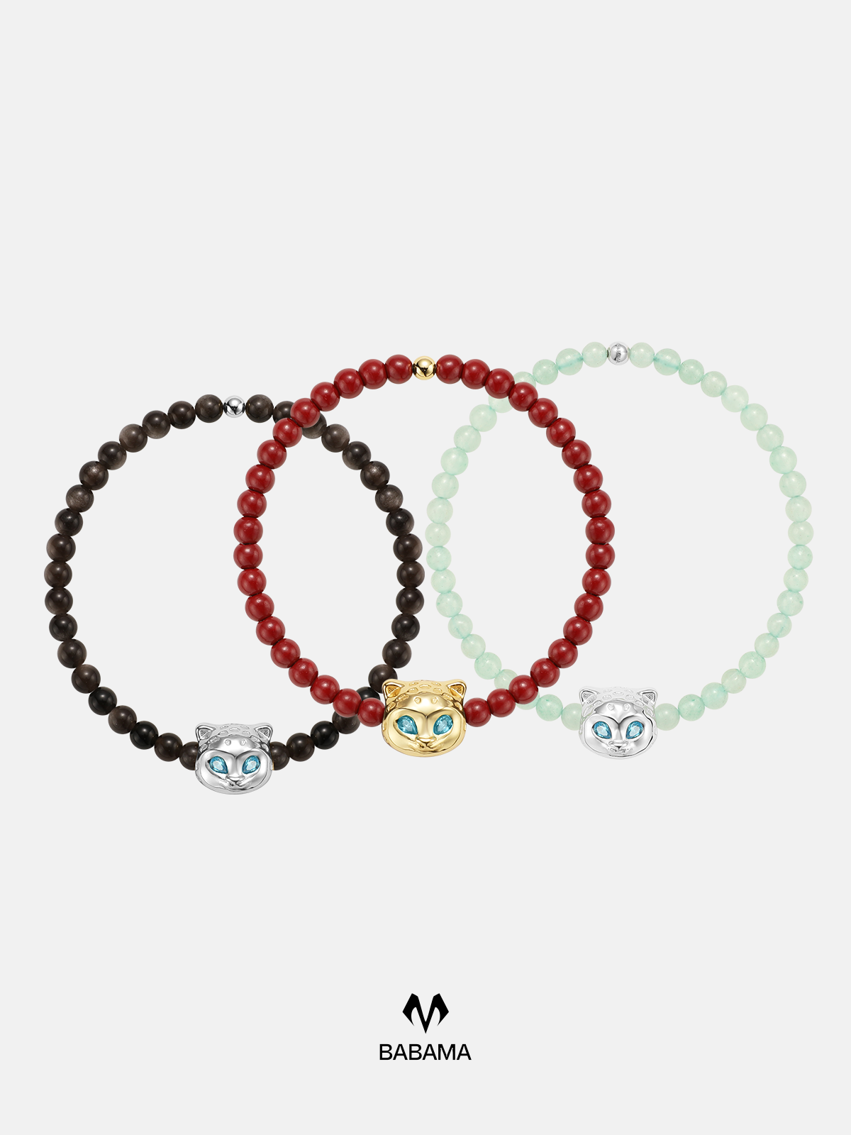 Cutey Snow leopard bracelet