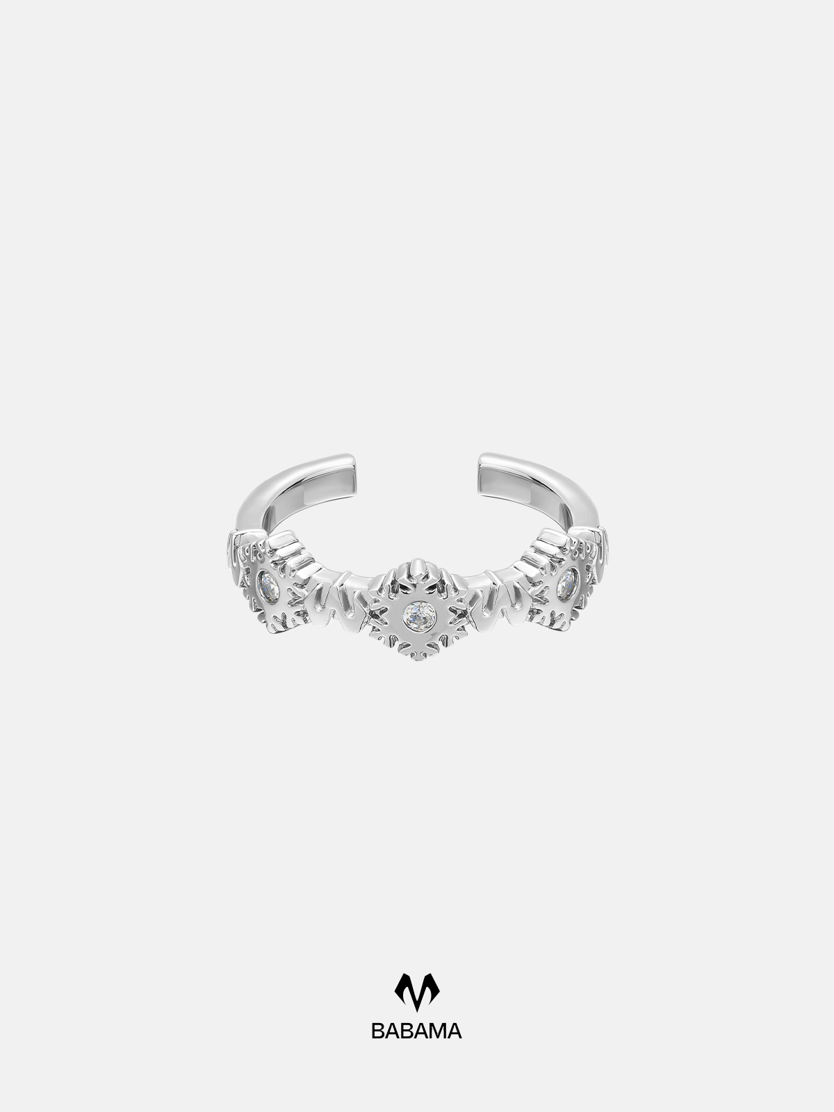 Snowflake rings Set