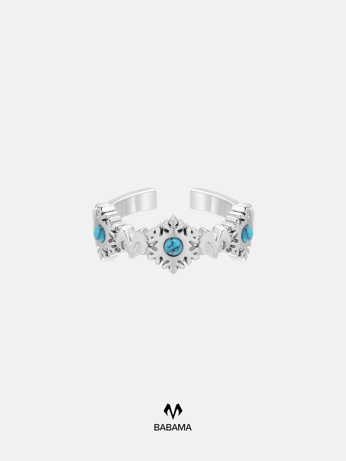 Snowflake rings Set