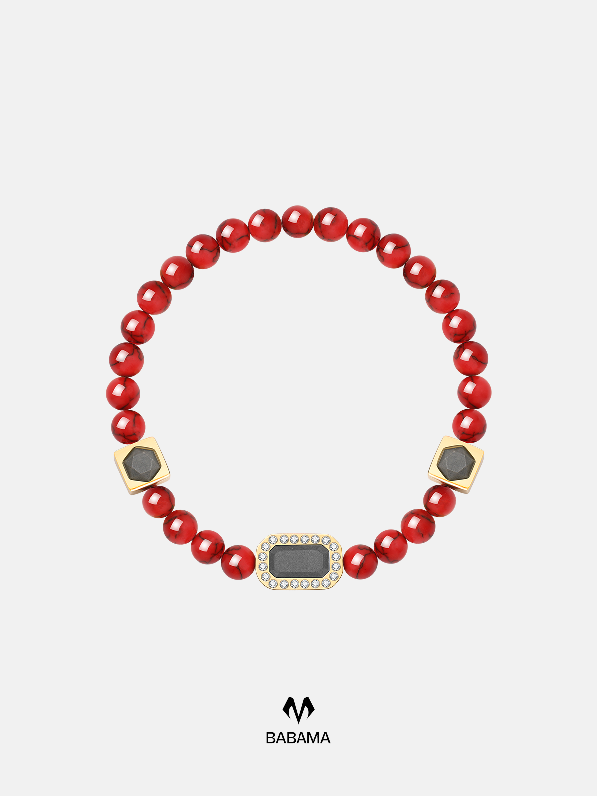 Red Turquoise Bracelet