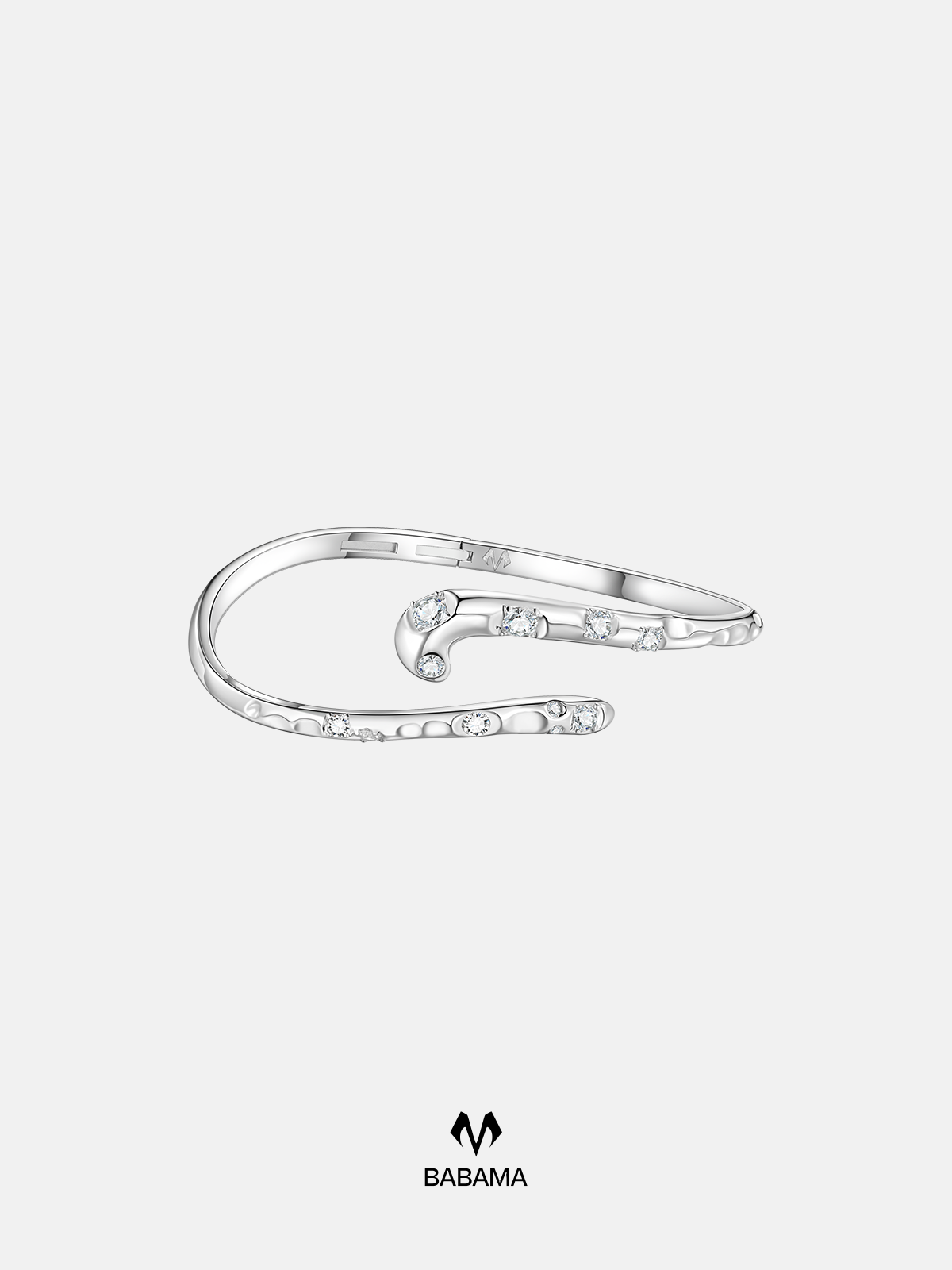 Snow Leopard Tail Bangle