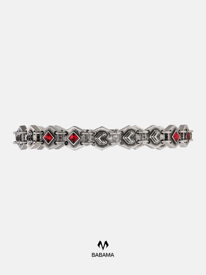 Crimson Heart Bracelet