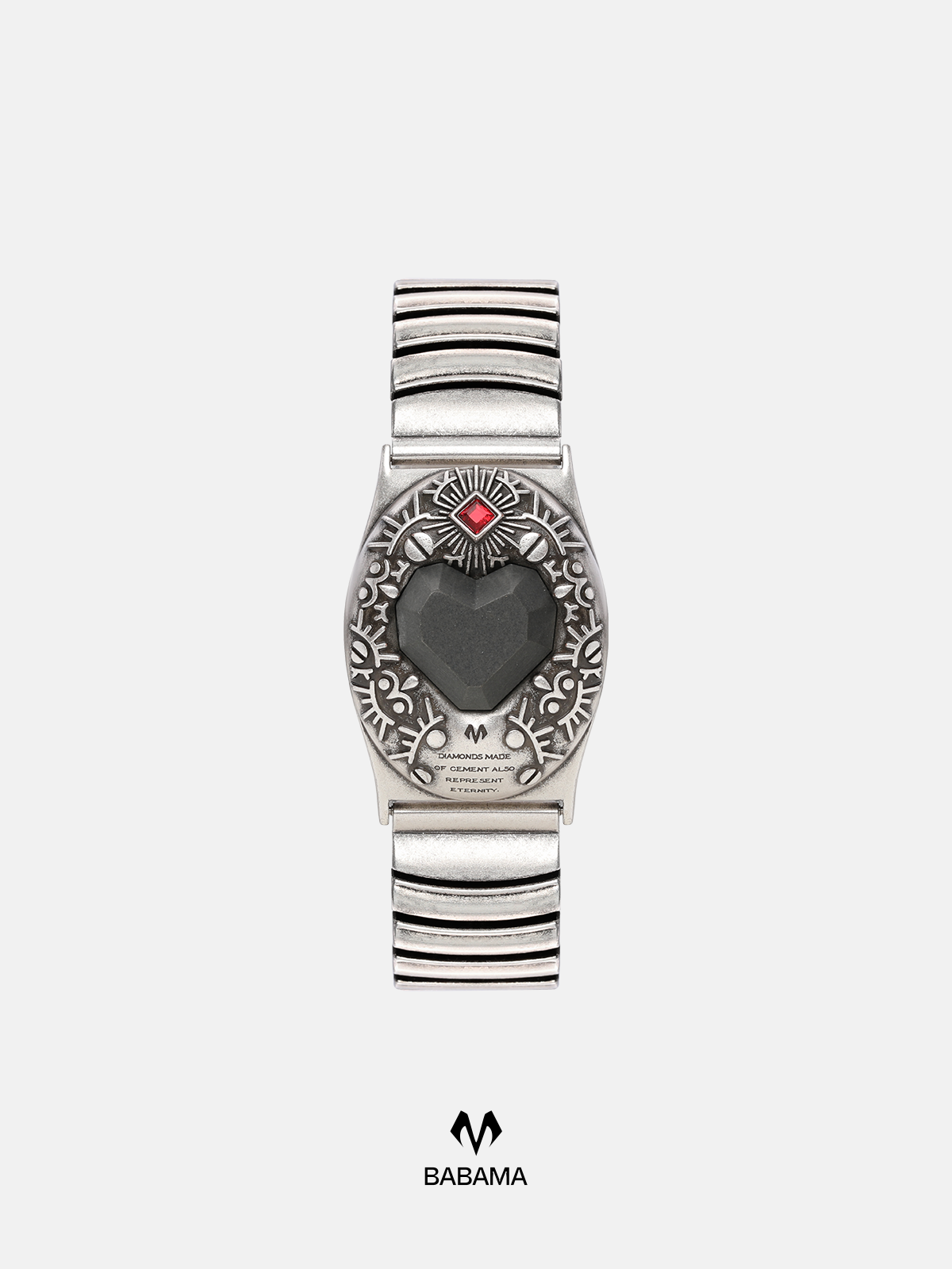 Cement Vintage Engraved Bracelet