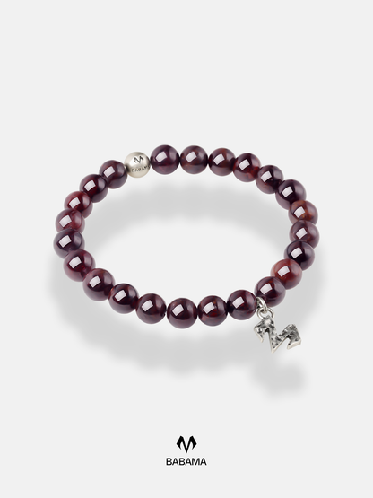 Deep Red Garnet Bracelet