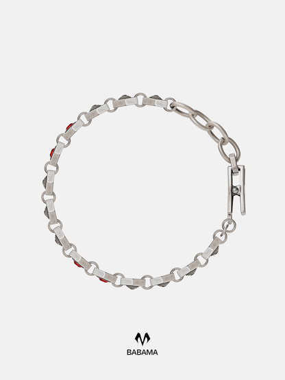 Crimson Heart Bracelet