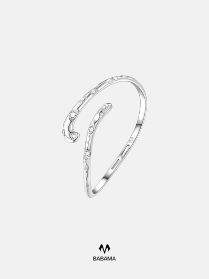 Snow Leopard Tail Bangle