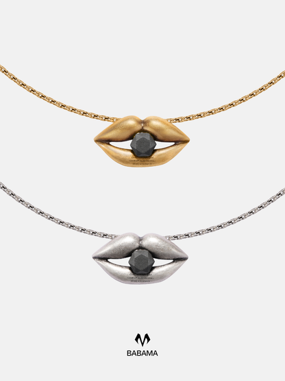 Dangerous Lips Necklace